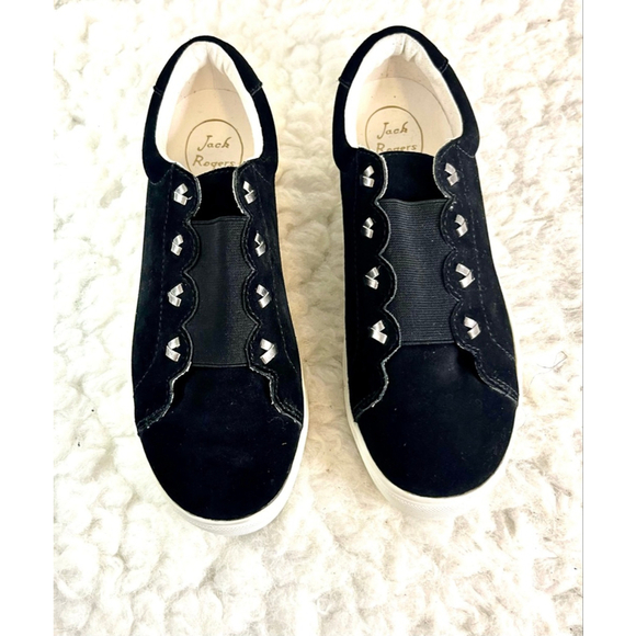 Jack Rogers Shoes - Jack Rogers Women's Rye Suede Slip-On Sneakers Size 8